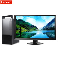 联想(Lenovo)扬天T4900v 台式电脑+D24显示器（I5-8500 8G 1T+128G 2G独显 刻录）
