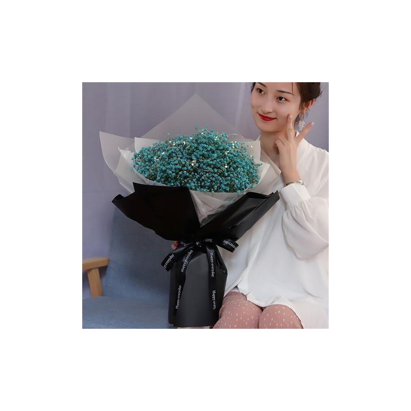 大束满天星干花花束鲜花速递毕业照送闺蜜老婆女友生日礼物花束