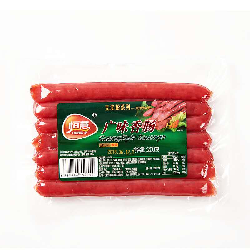 恒慧广味香肠200g