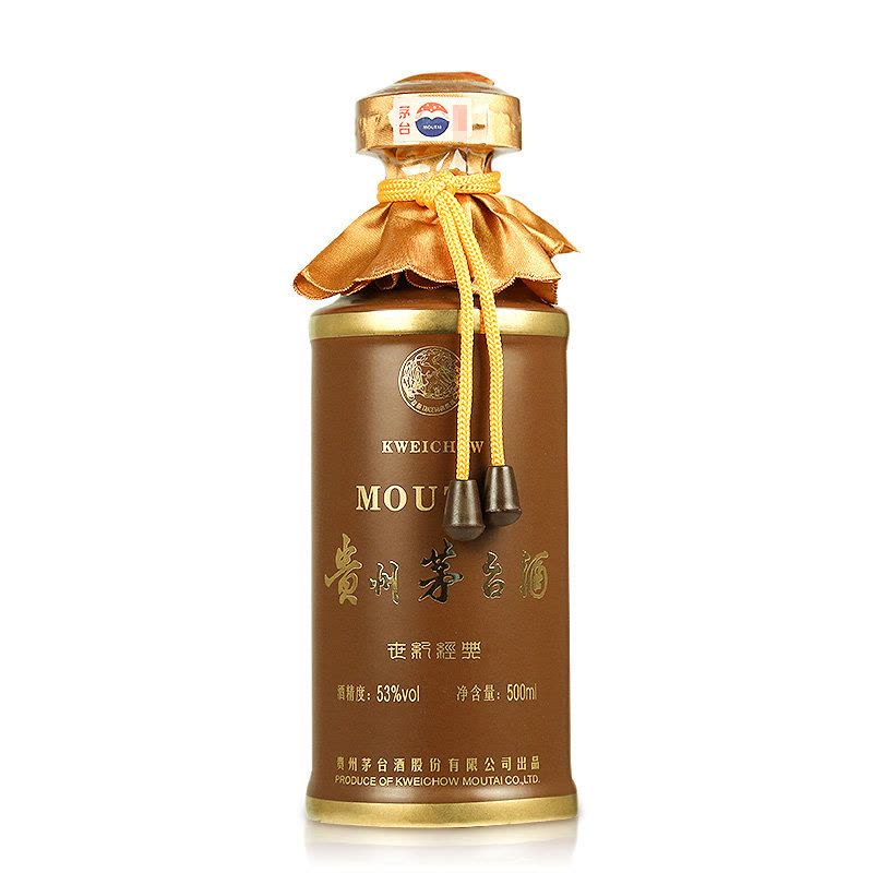 酒别重逢]贵州茅台酒世纪经典53度500ml酱香型白酒礼盒装【价格