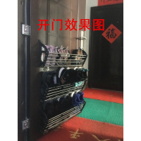 苏宁放心购免钉防盗粘贴置物后挂式鞋架收纳简易寝室小户型墙壁挂式客厅A-STYLE