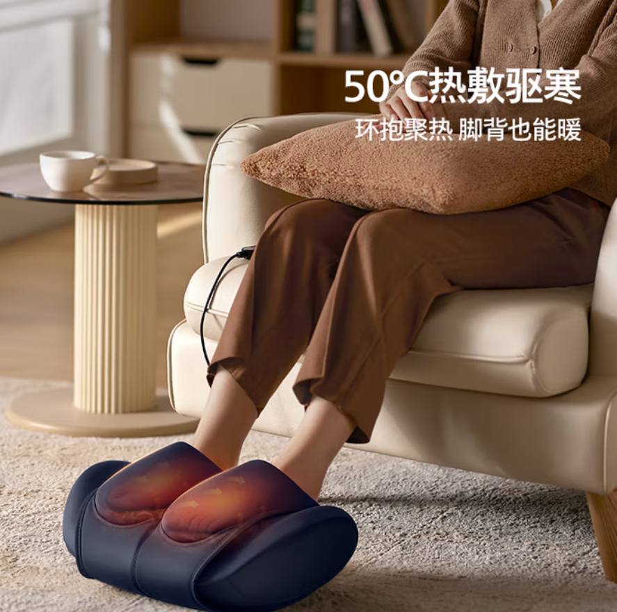 飞利浦(PHILIPS)腿部足部按摩仪暖脚器 PPM3402F高清大图
