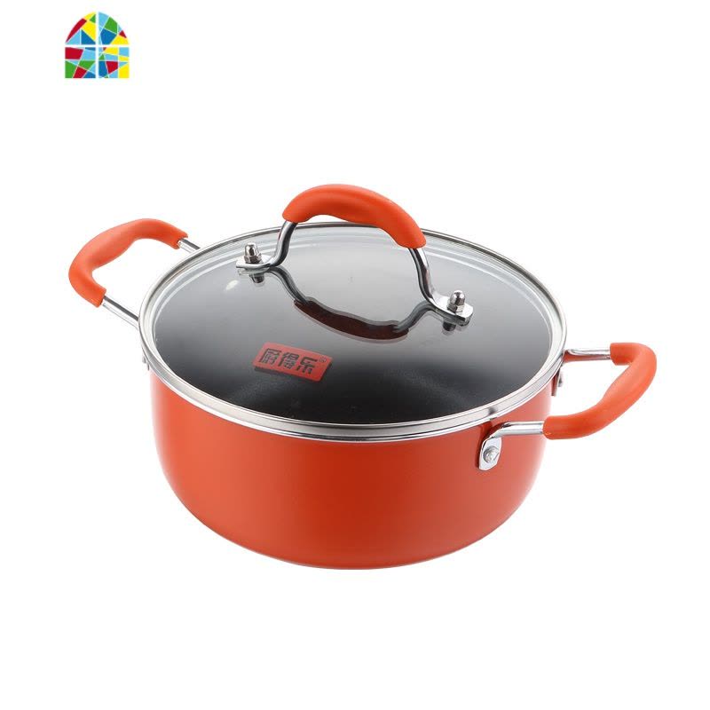 婴儿宝宝辅食迷你小蒸锅蒸馒头的家用铝合金蒸笼2层奶锅不粘锅 FENGHOU 24cm双耳图片