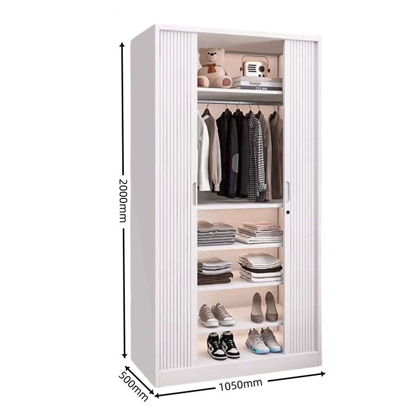 荺炬卷门衣柜1050*500*2000mm台高清大图