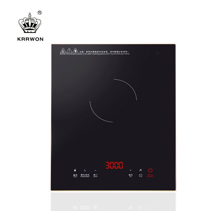 家用嵌入式 台式 爆炒大功率3000w电陶炉 电磁炉|嵌入式电陶炉3000W(金包边)