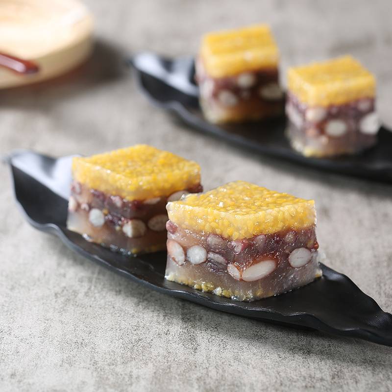 光头佬联圣杂粮糕500g包12块装港式点心广式糕点茶楼点心