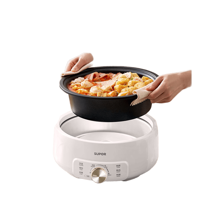 苏泊尔(SUPOR)H30YK706 电火锅 1300W(单位:台)白色