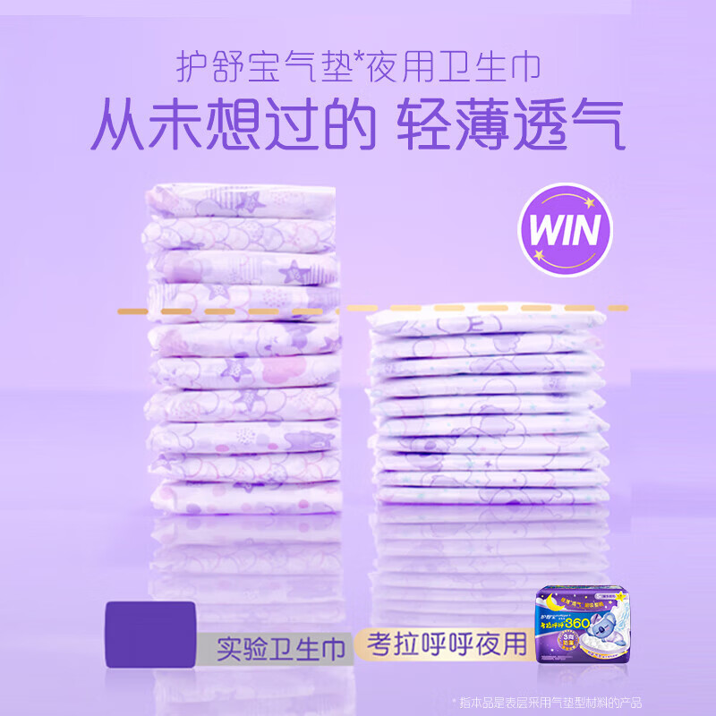 护舒宝 考拉呼呼极薄 425mm4片高清大图