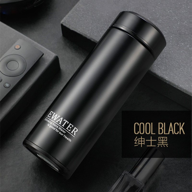 家柏饰(CORATED)玻璃内胆保温杯茶杯定制商务不锈钢办公泡茶礼品广告水杯子刻字印logo高清大图