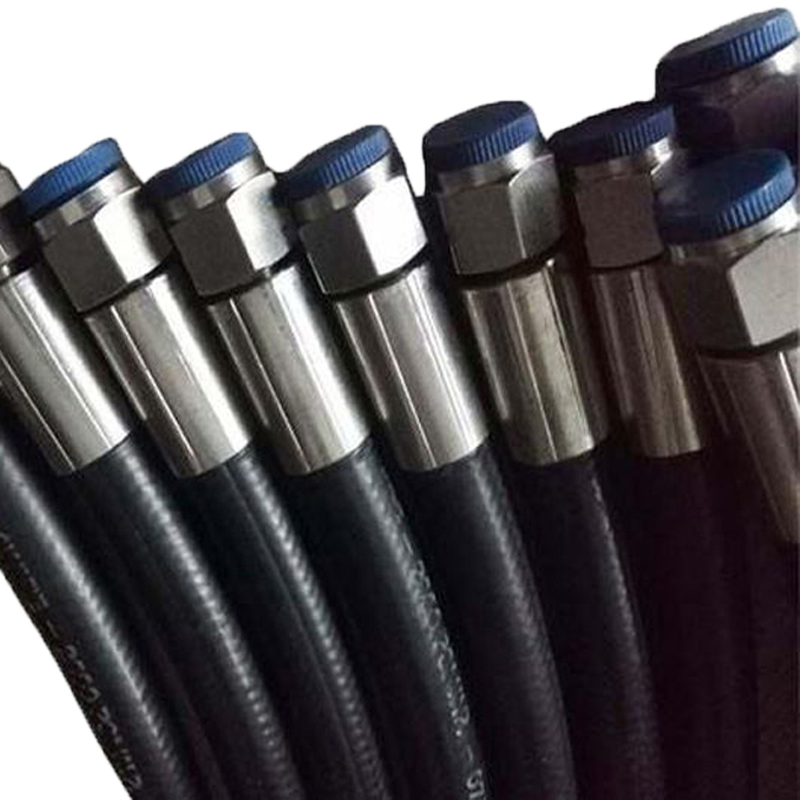 中辽华夏海泰 钢丝耐油高压油管(带接头)1300mm M18x1.5 90° 根高清大图