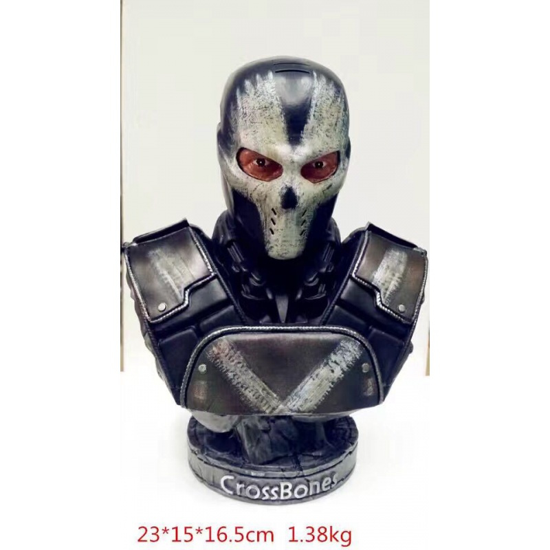 headplay美国队长3内战漫威英雄叉骨14胸像模型手办摆件礼品视频