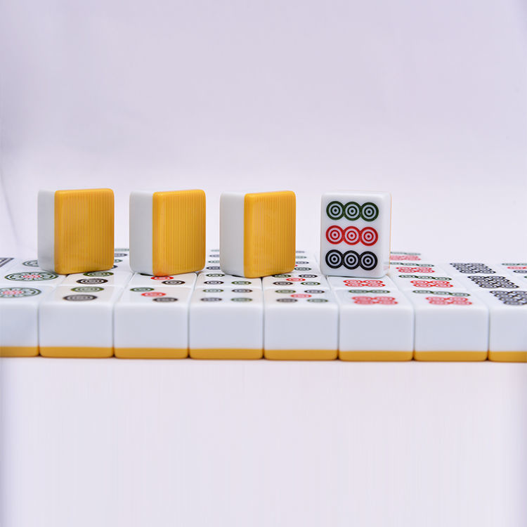 东昇皇将筒子功竹丝推筒饼子牛牛二八杠40张斗牛麻将一级|36号黄色40