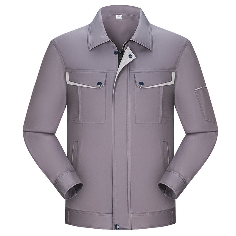 天鸣 夏季薄款长袖工作服881# 160-190 套高清大图