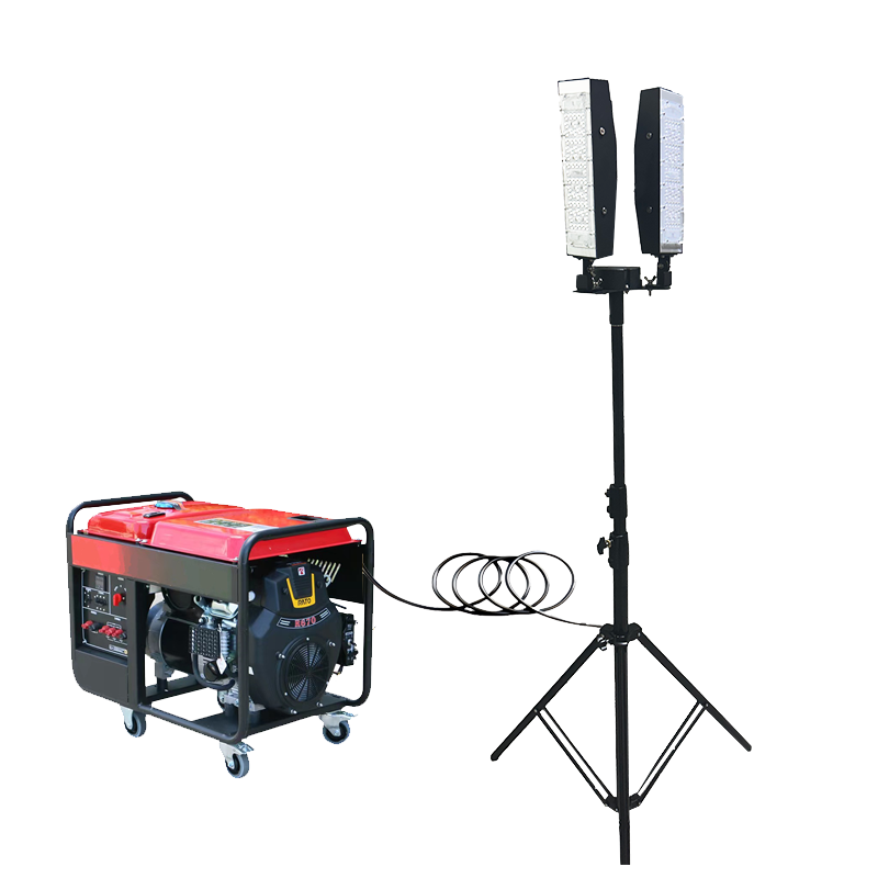 晫安联 ZM7010D 220V 150W IP65 发电机10KW LED 多功能升降式照明装置 (计价单位:台)红色高清大图