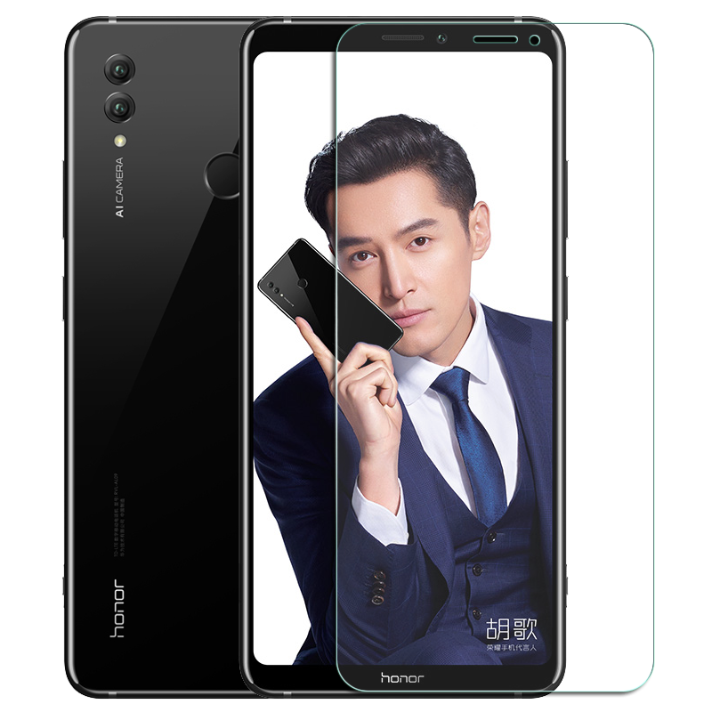 [买2送手机壳]轻万适用华为荣耀note10钢化膜huawei非全面屏贴膜honor高清大图
