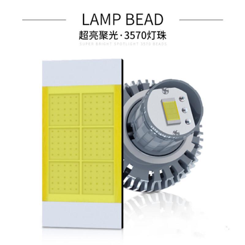 适用鑫源自由风500摩托车led大灯改装配件透镜远光近光一体灯泡强光 自由风500专用/只
