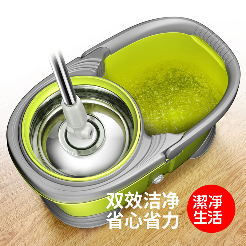 边碧 大号双驱动旋转拖把桶自动甩干脱水墩布 JH