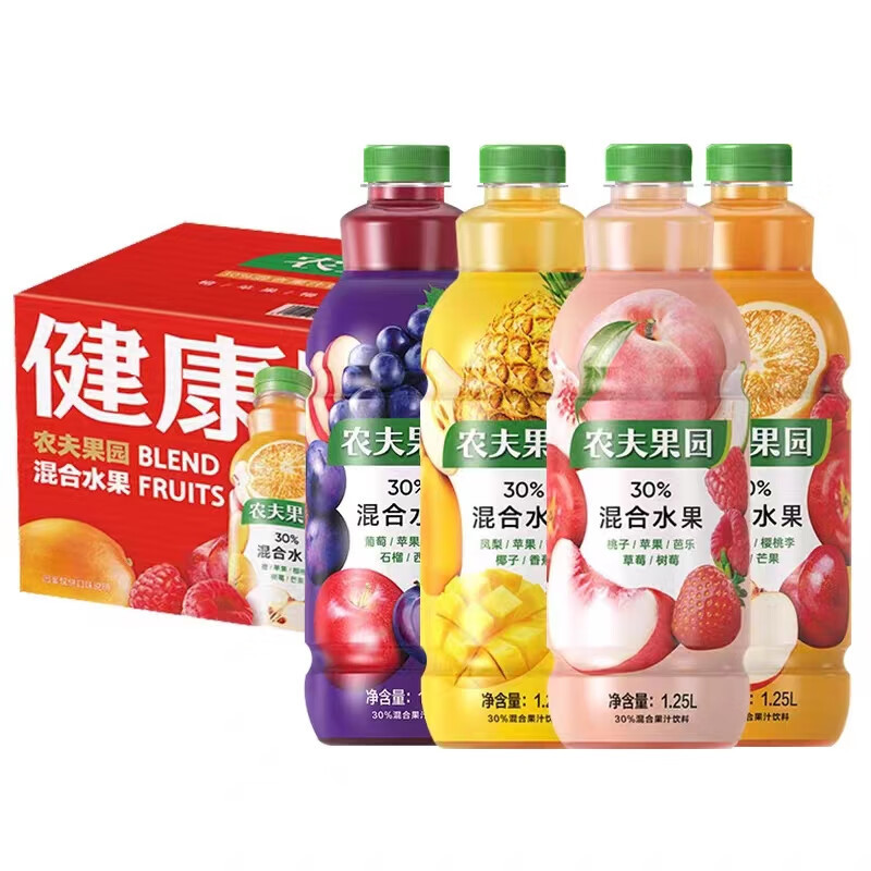 农夫果园1.25橙汁*6