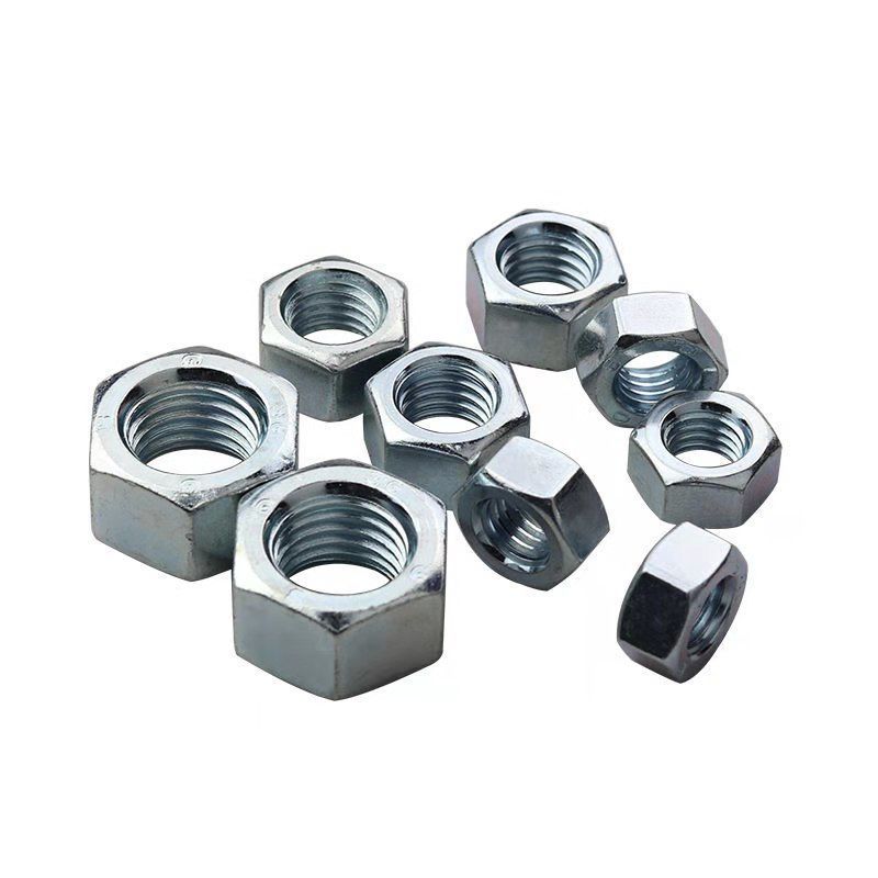 m6m8m10m12m14m16m18m20m22镀锌六角螺丝冒罗帽螺母大全丝杆螺栓m6