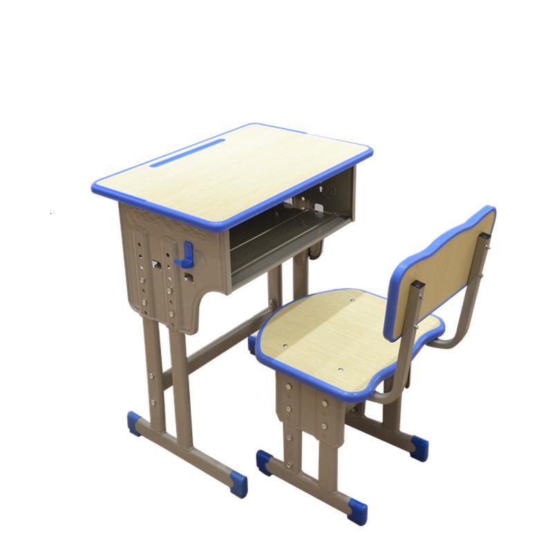 中小学生学校课桌椅儿童写字桌辅导班培训课桌家用单人成人学习桌定制