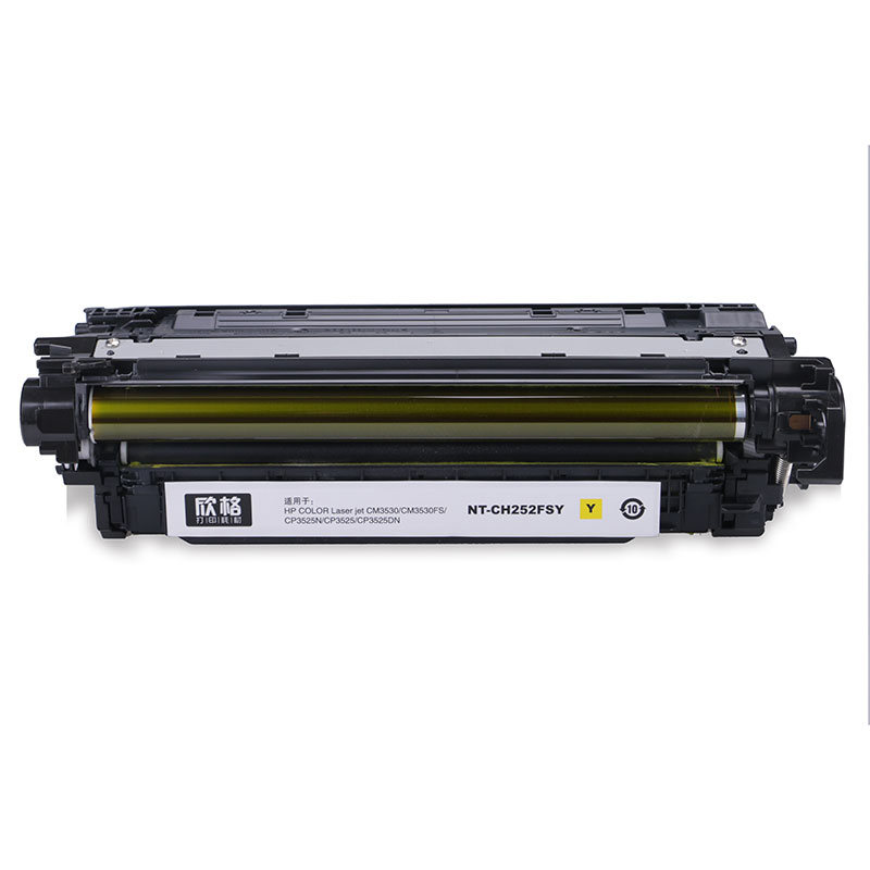 欣格CE252A硒鼓NT-CH252FSY色适用HP 3530FS CP3525 系列打印机