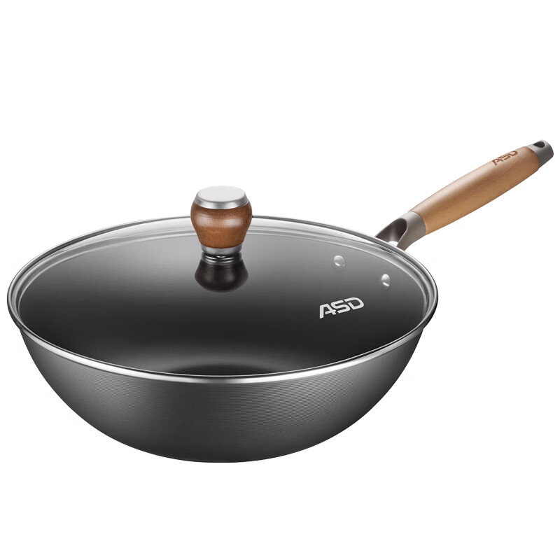 爱仕达CF32P1PD 0氟·精铁炒锅32cm