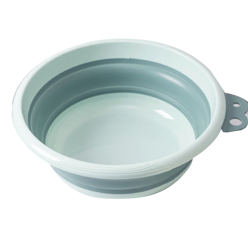 四万公里 SW8043 折叠脸盆 中号(单位:个)莫兰迪绿
