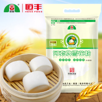 河套雪花粉5kg/袋高筋麦芯面粉小麦粉面条馒头披萨粉家用粉
