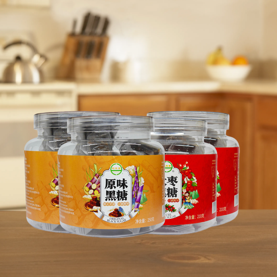 鹤来香原味黑糖大枣黑糖组合套餐高清大图