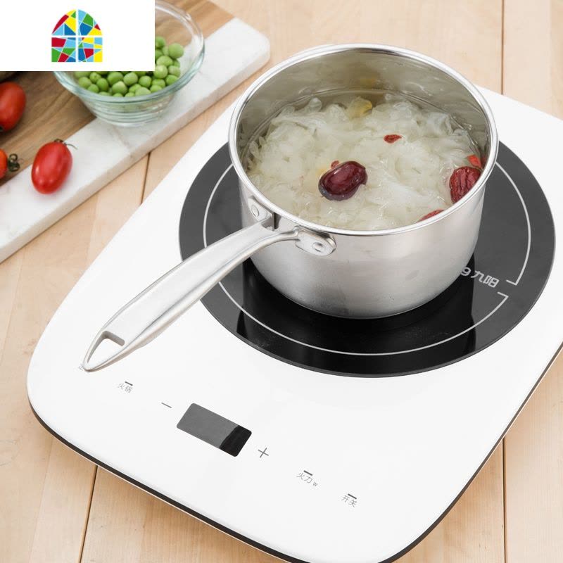 304不锈钢奶锅热小加厚泡面煮牛奶迷你小锅家用汤锅电磁炉 FENGHOU 升级版18cm图片