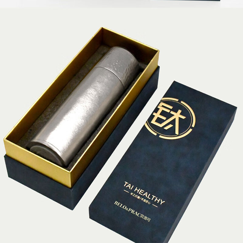 贝洛可 BK116钛杯六号 高奢TI系列钛鲜焖茶杯 雪花状表层肌理 400ml高清大图