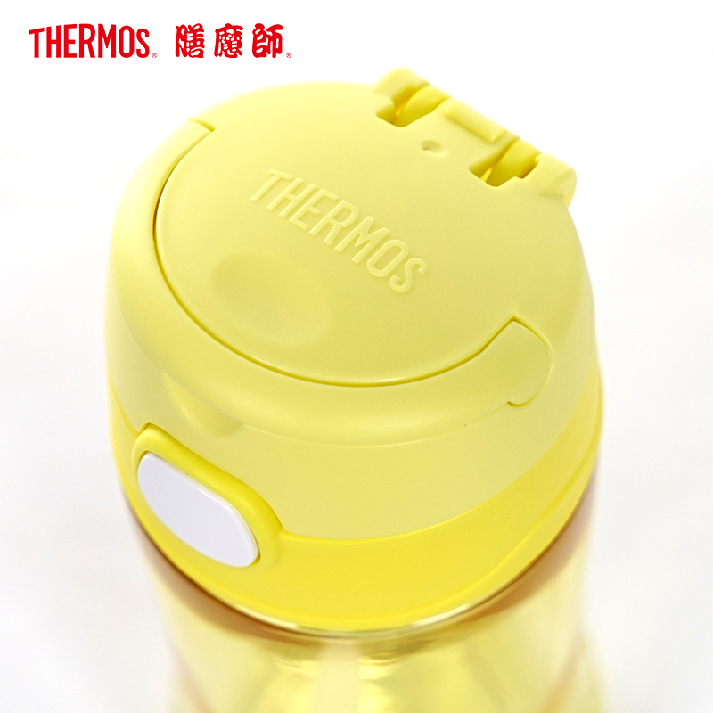 膳魔师(Thermos)F4011T儿童学生可爱卡通吸管杯膳魔師塑料杯牛奶杯子450ML 外出/家用 通用高清大图