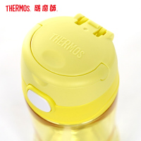 膳魔师(Thermos)F4011T儿童学生可爱卡通吸管杯膳魔師塑料杯牛奶杯子450ML 外出/家用 通用