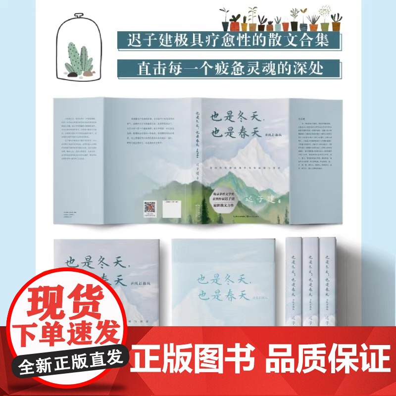 也是冬天也是春天升级彩插版 迟子建著 茅盾文学奖得主作品中国现当代文学小说正版中学生课外阅读书收录迟子建散文集名篇新华正高清大图