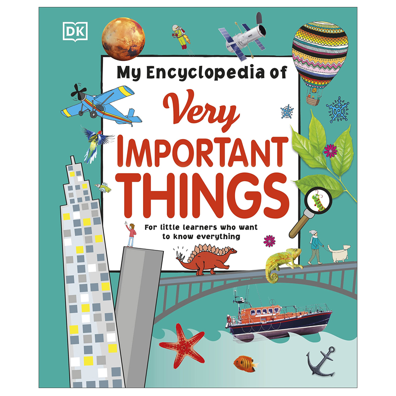 [正版]DK少儿百科全书:那些重要的事 英文原版 My Encyclopedia of Very Important高清大图