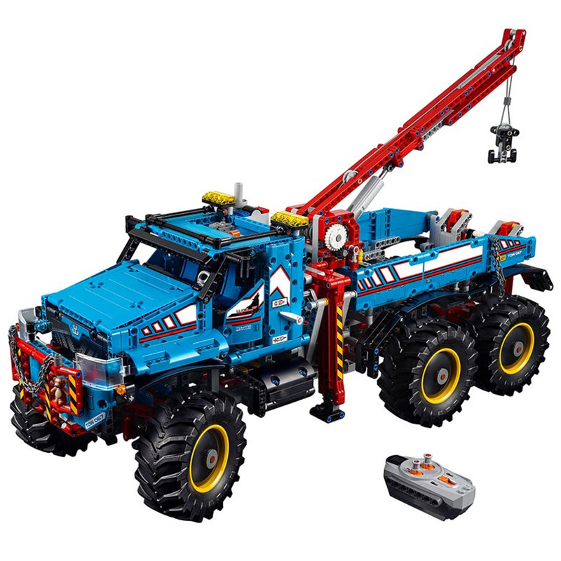 LEGO乐高 Technic机械系列拼插玩具 42070 6x6全地形卡车 乐高机械组