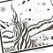 [醉染正版]儿童创意线描绘画入门 5-10岁少儿线描画绘画启蒙 儿童绘画启蒙书籍 幼儿绘画入门 幼儿美术创意启蒙 儿童简