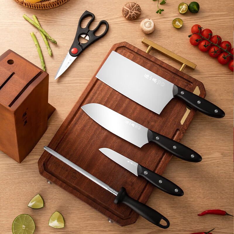 张小泉 锋澜系列套装刀具六件套D300321