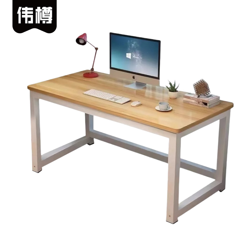 伟樽木质学习桌140*60*74cm张高清大图