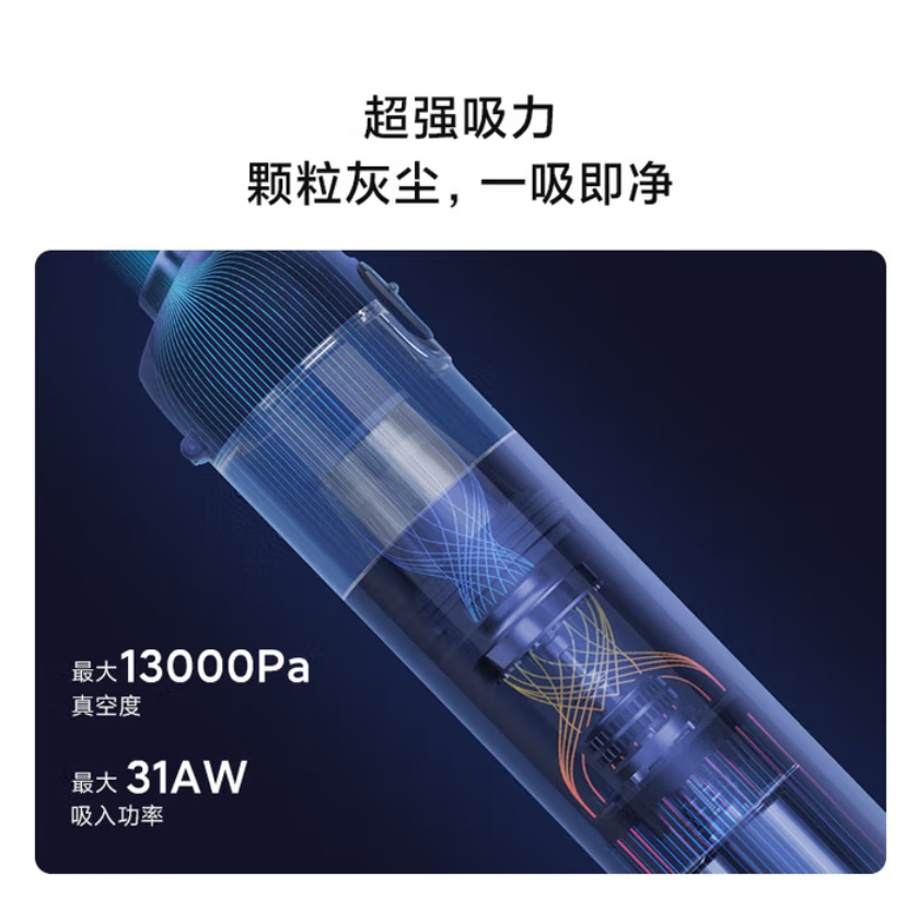 米家 小米无线吸尘器SSXCQ01XY高清大图