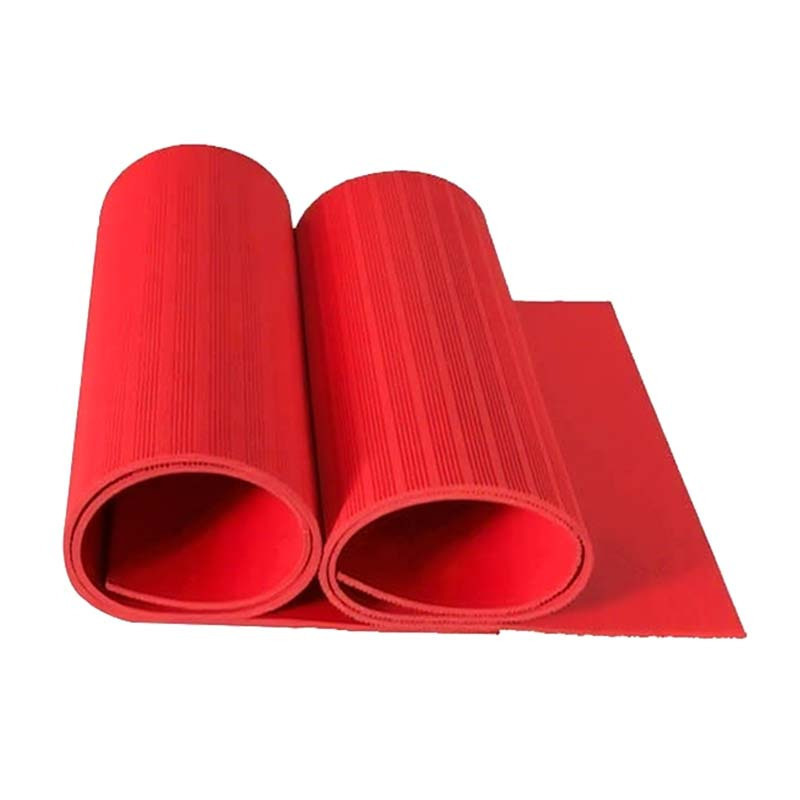 天空桥 绝缘垫 红色条纹8mm*1m*5m 卷高清大图