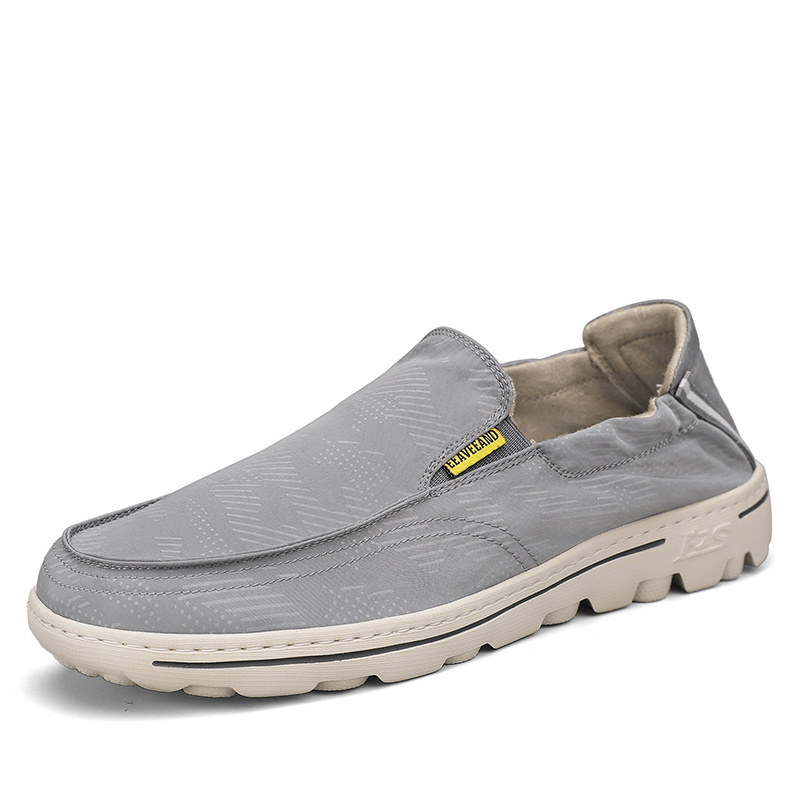 坚马冰丝帆布鞋男2023新款夏季透气老北京布鞋休闲开车懒人一脚蹬布鞋