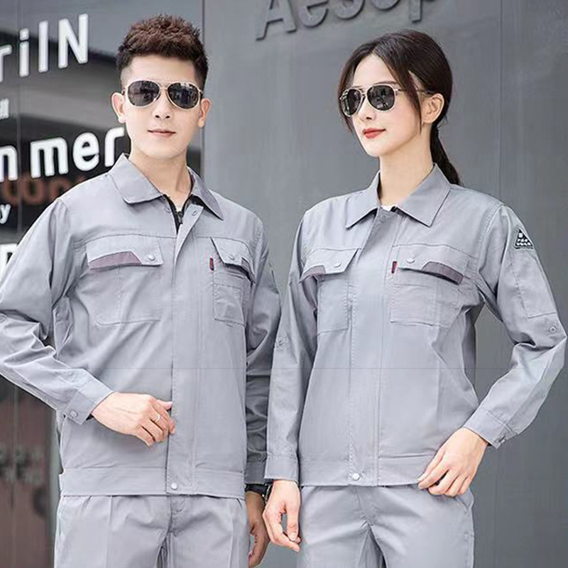 天鸣TMG6611 防静电夏季长袖工作服 夏装 劳保服 源头工厂 可定制 S-4XL 件高清大图
