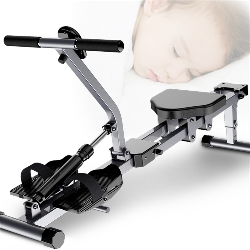 液阻划船机液压水阻风阻简易划艇机室内家用健身器材减肥划桨机