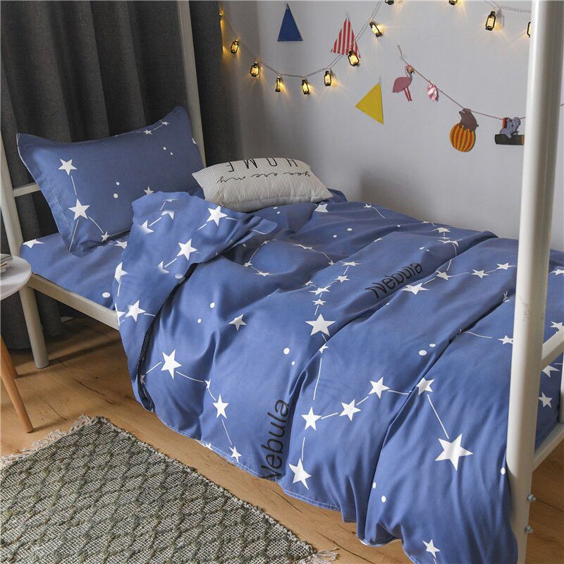 >图书其它>床上用品三件套学生宿舍寝室上下铺单人床3件套床单被套1