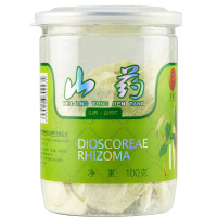 北京同仁堂山药片100克河南怀山薄片脆片山药干手工切片可自打粉