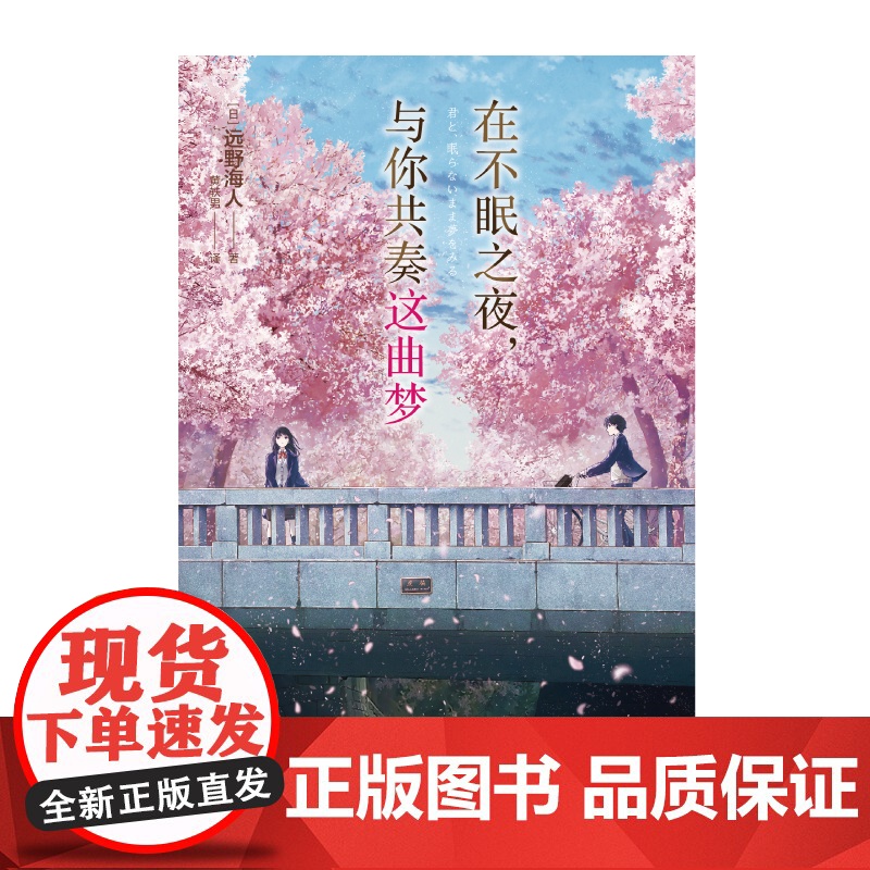 [精美书签2张]在不眠之夜,与你共奏这曲梦 / (日) 远野海人著 第27届电击小说大赏获奖作!三上延、佐野彻夜惊艳!高清大图
