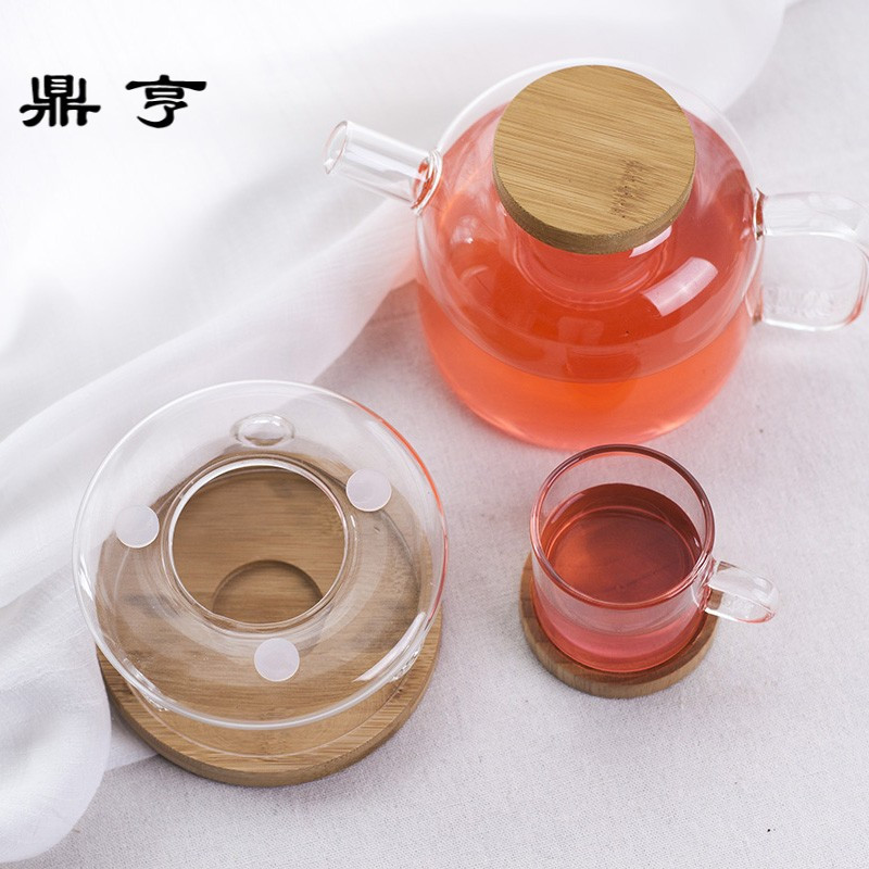鼎亨自然格│花茶壶水果茶壶养生茶壶玻璃茶具套装 养生壶 加热
