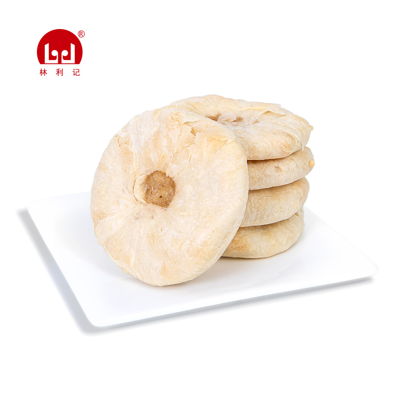 林利记漳州传统糕点白香饼白皮饼福建小吃闽南特产茶点零食