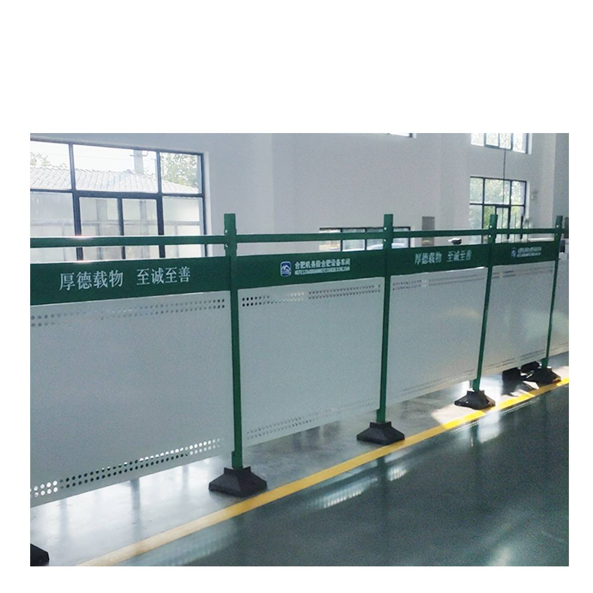 策宇科技CYKJ 工厂车间仓库隔离网冲孔板围栏防护网设备隔离围栏 ZXC-隔离栏网 平方米高清大图